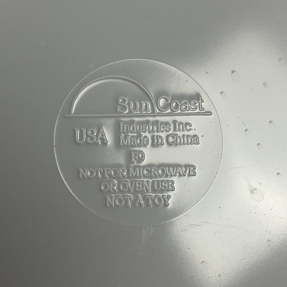 2006 McDonald’s Happy Birthday Plate Melamine Plastic Kids 9.5” Sun Coast - Picture 4 of 4